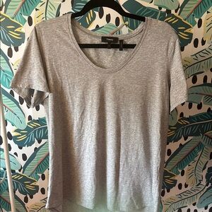 Theory Grey T-Shirt - Size L